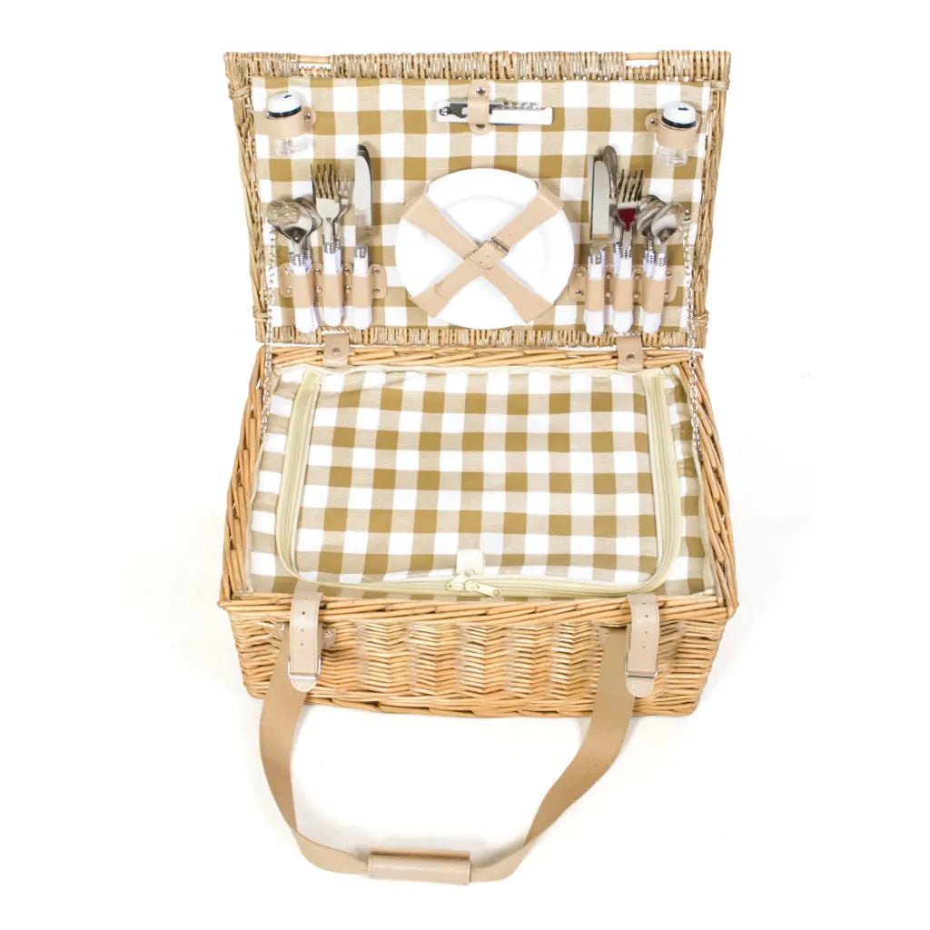 Yuppie Gift Baskets Sahara Picnic Basket (6 Persons)