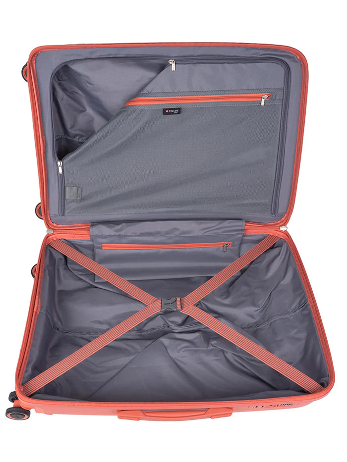 Cellini Cruze 65cm Medium Spinner | Burnt Orange