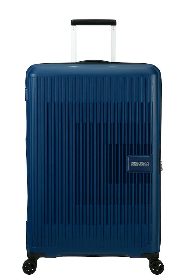 American Tourister Aerostep Expandable 77cm Large Spinner | Navy - KaryKase