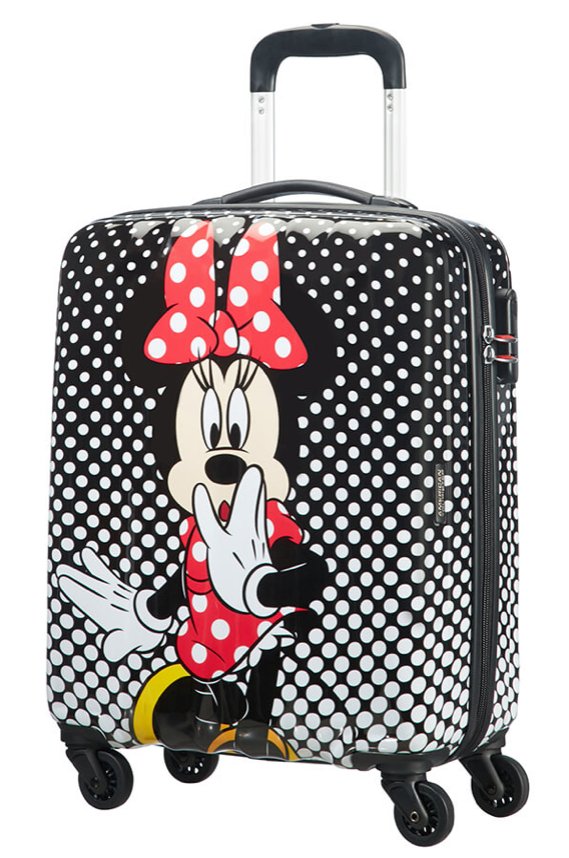American Tourister Disney Legends 65cm Medium Spinner | Minnie Polka Dot - KaryKase