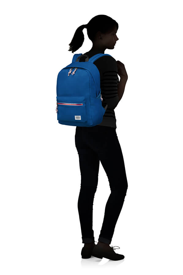 American Tourister UpBeat Backpack Zip | Atlantic Blue - KaryKase