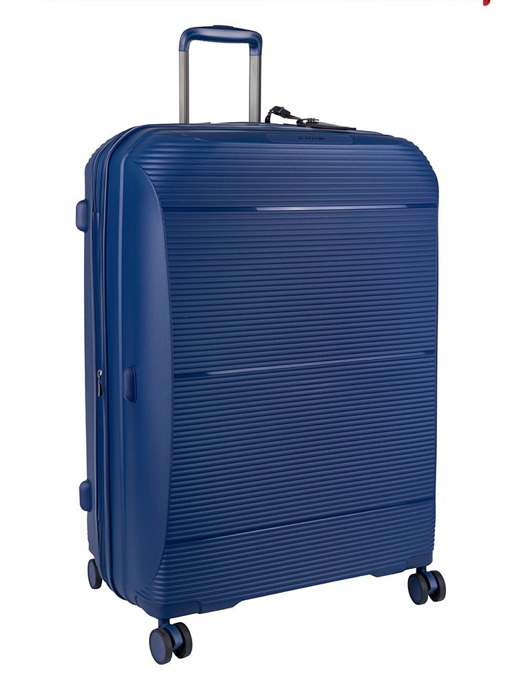 Cellini Qwest Large 4 Wheel Trolley Case | Navy - KaryKase