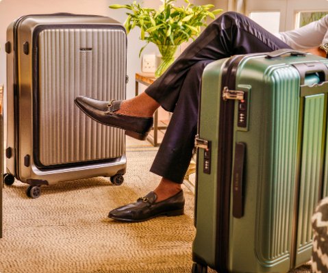 Cellini Tri Pak Medium 4 Wheel Trolley Case Includes 1 Lrg & 1 Med Packing Cube| Black - KaryKase