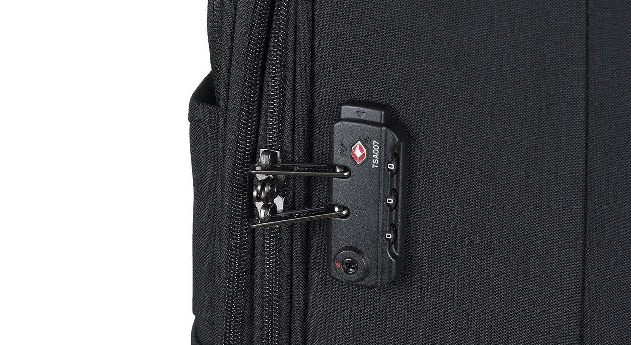 Conwood Expandable Spinner Luggage Set | Black - KaryKase