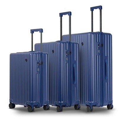 Conwood Vector Glider Luggage Set | Blue - KaryKase