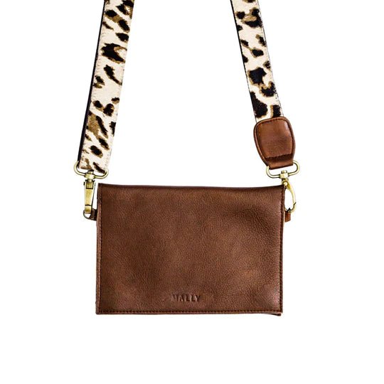 Mally Chic Sling Bag | Brown - KaryKase