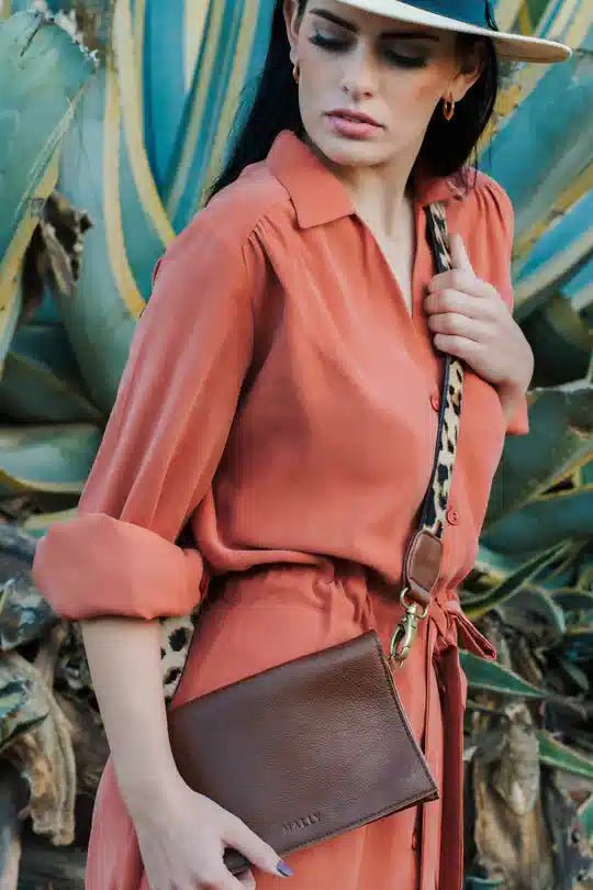 Mally Chic Sling Bag | Brown - KaryKase
