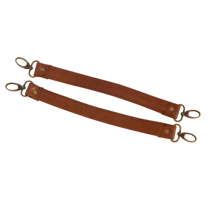Mally Leather Stroller Straps | Toffee - KaryKase