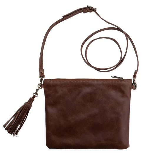 Mally Poppy Sling Bag | Brown - KaryKase