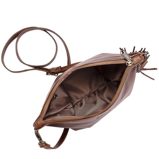 Mally Poppy Sling Bag | Brown - KaryKase