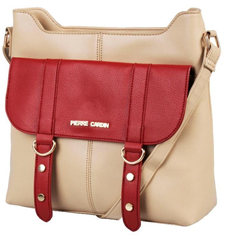 Pierre Cardin Camilla Classic Crossbody Bag | Tan - KaryKase