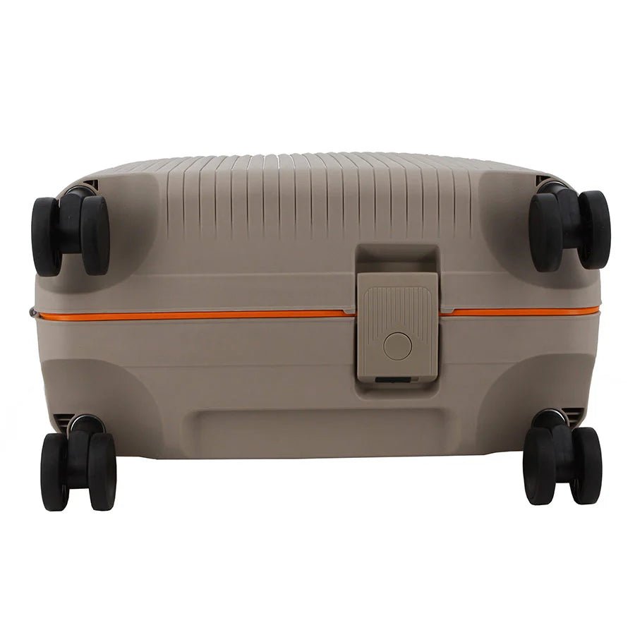 Pierre Cardin Cannes 55cm Cabin Clip Case Spinner | Beige - KaryKase