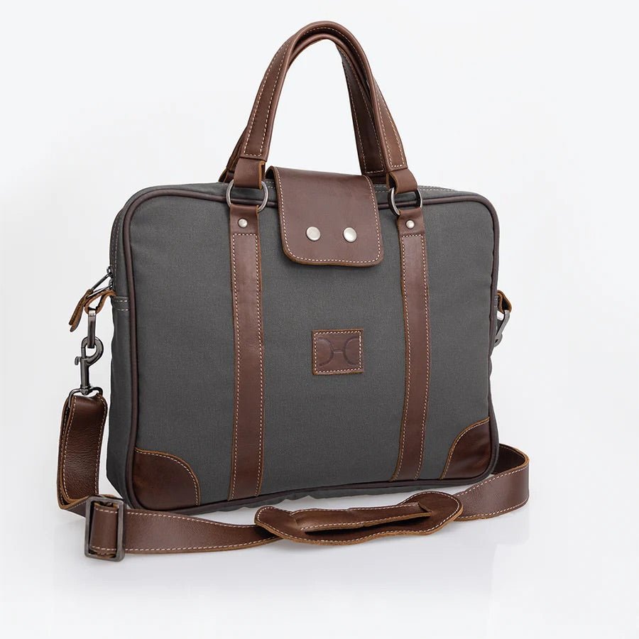 Thandana 15" Wax Canvas Laptop Bag - KaryKase