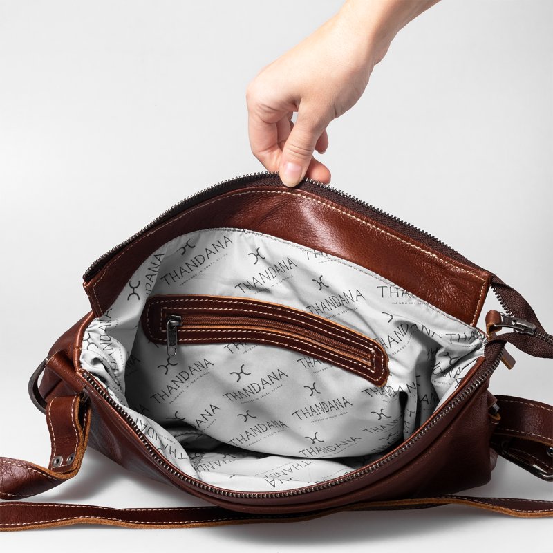Thandana Boho Leather Handbag - KaryKase