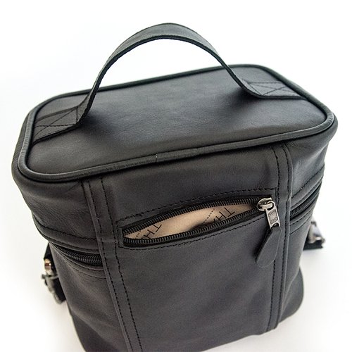 Thandana BrewSki Leather Cooler Bag | Black - KaryKase