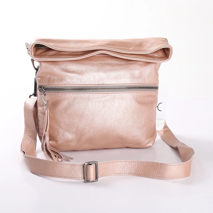 Thandana Erica Metallic Leather Handbag - KaryKase