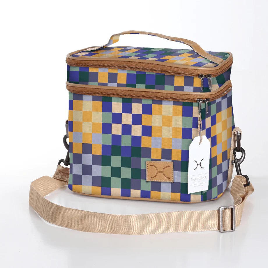Thandana Kids Laminated Fabric Double Decker Cooler Bag - KaryKase