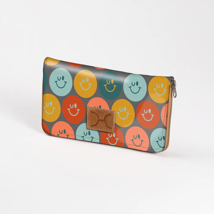 Thandana Ladies Laminated Large Fabric Purse - KaryKase