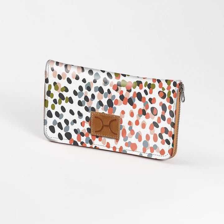 Thandana Ladies Laminated Large Fabric Purse - KaryKase