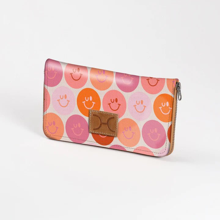 Thandana Ladies Laminated Large Fabric Purse - KaryKase