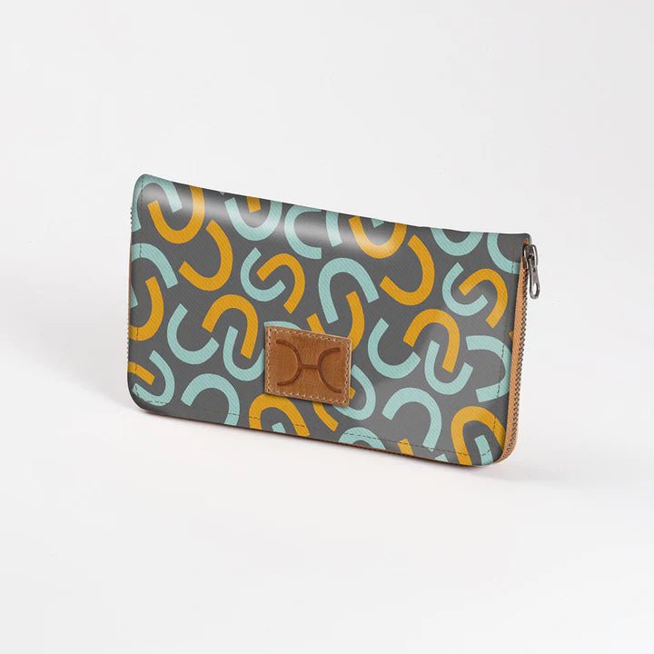 Thandana Ladies Laminated Large Fabric Purse - KaryKase