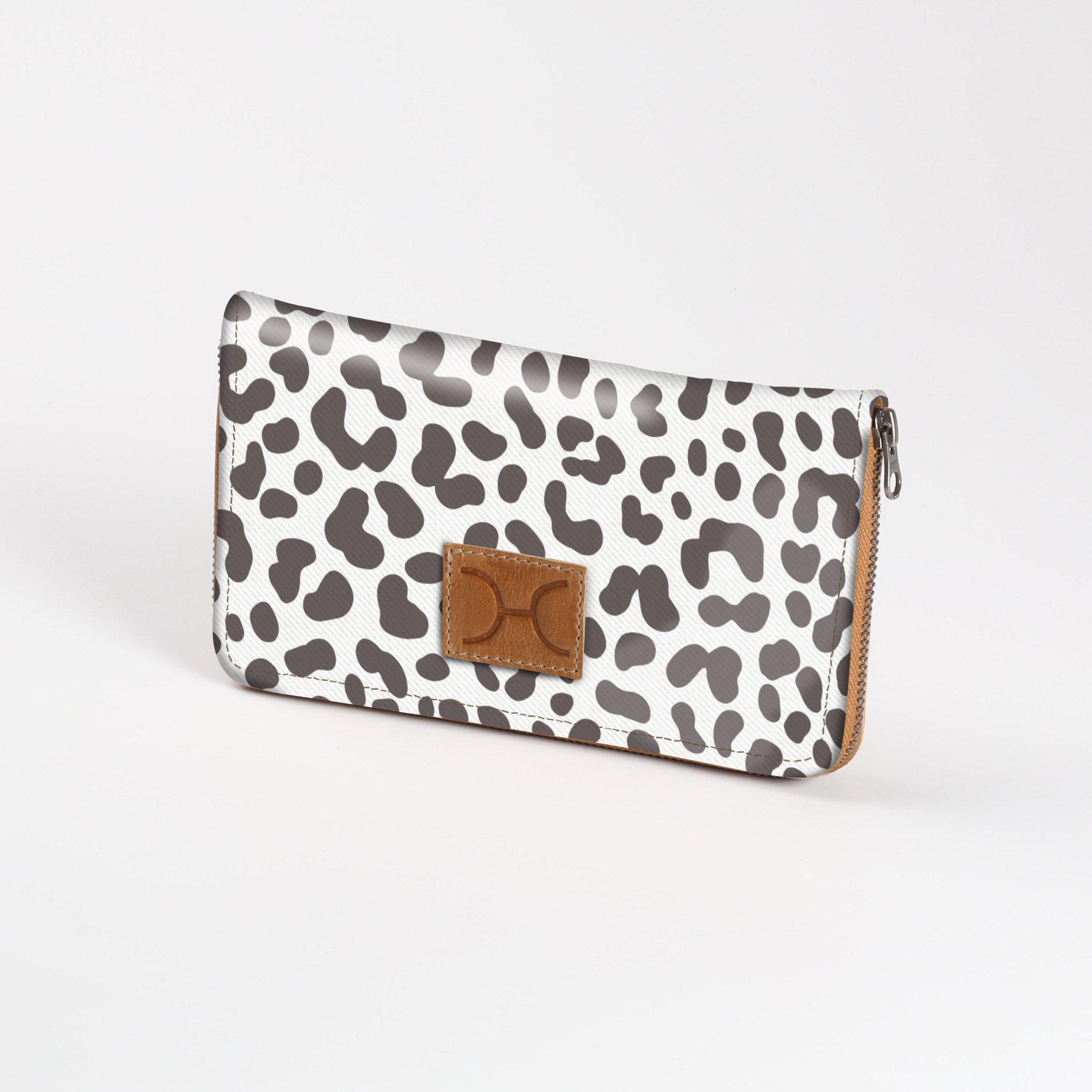 Thandana Ladies Laminated Large Fabric Purse - KaryKase