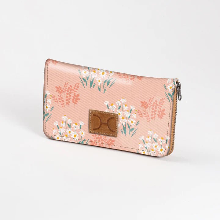 Thandana Ladies Laminated Large Fabric Purse - KaryKase