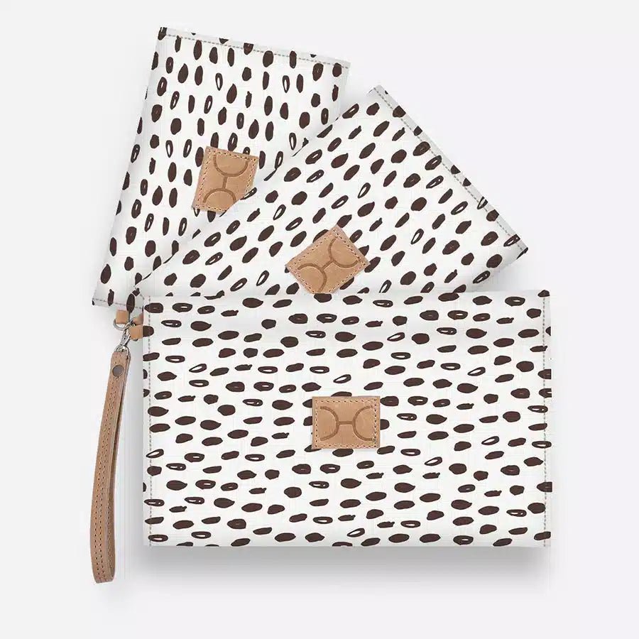 Thandana Laminated Fabric 3in1 Accessory Pouches - KaryKase