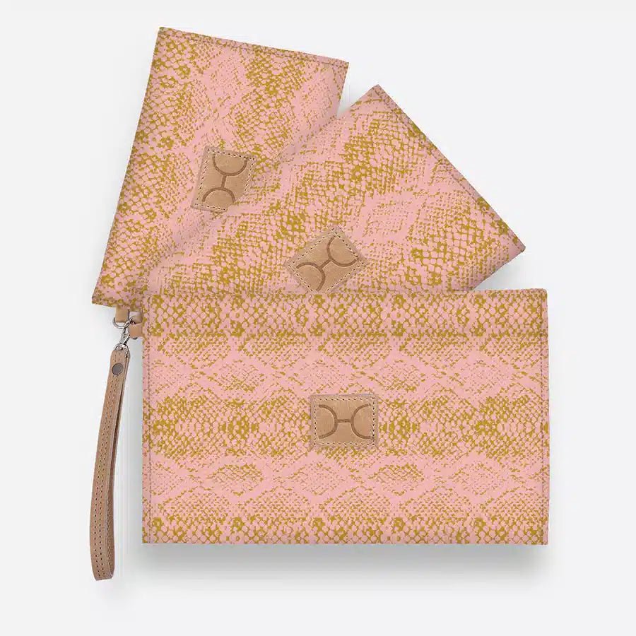 Thandana Laminated Fabric 3in1 Accessory Pouches - KaryKase