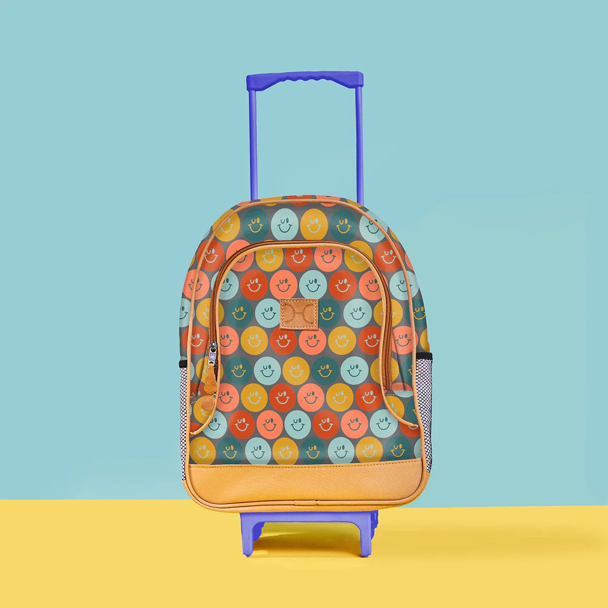 Thandana Laminated Fabric Kid's School Wheelie Backpack - KaryKase