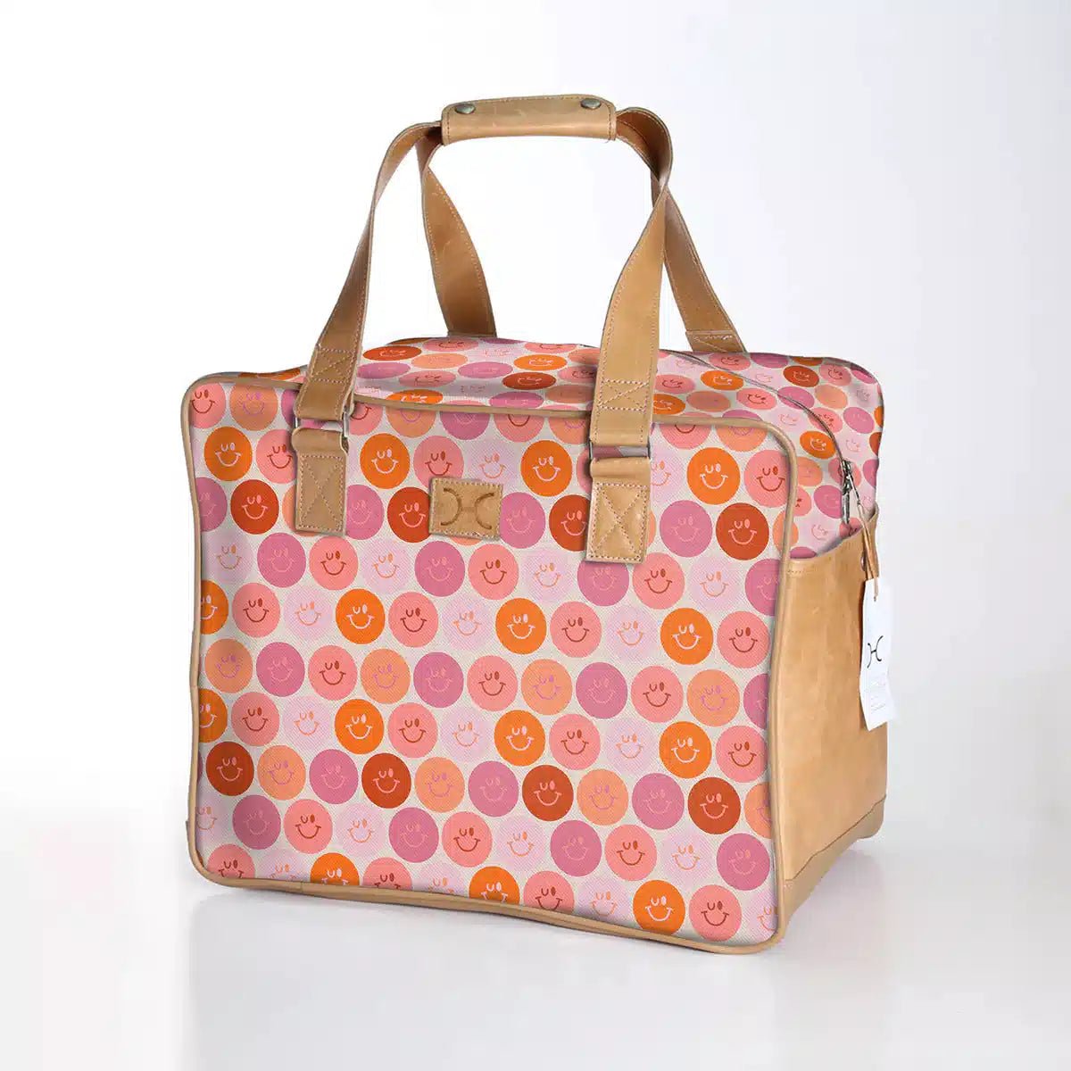 Thandana Laminated Fabric Large Weekender Bag - KaryKase