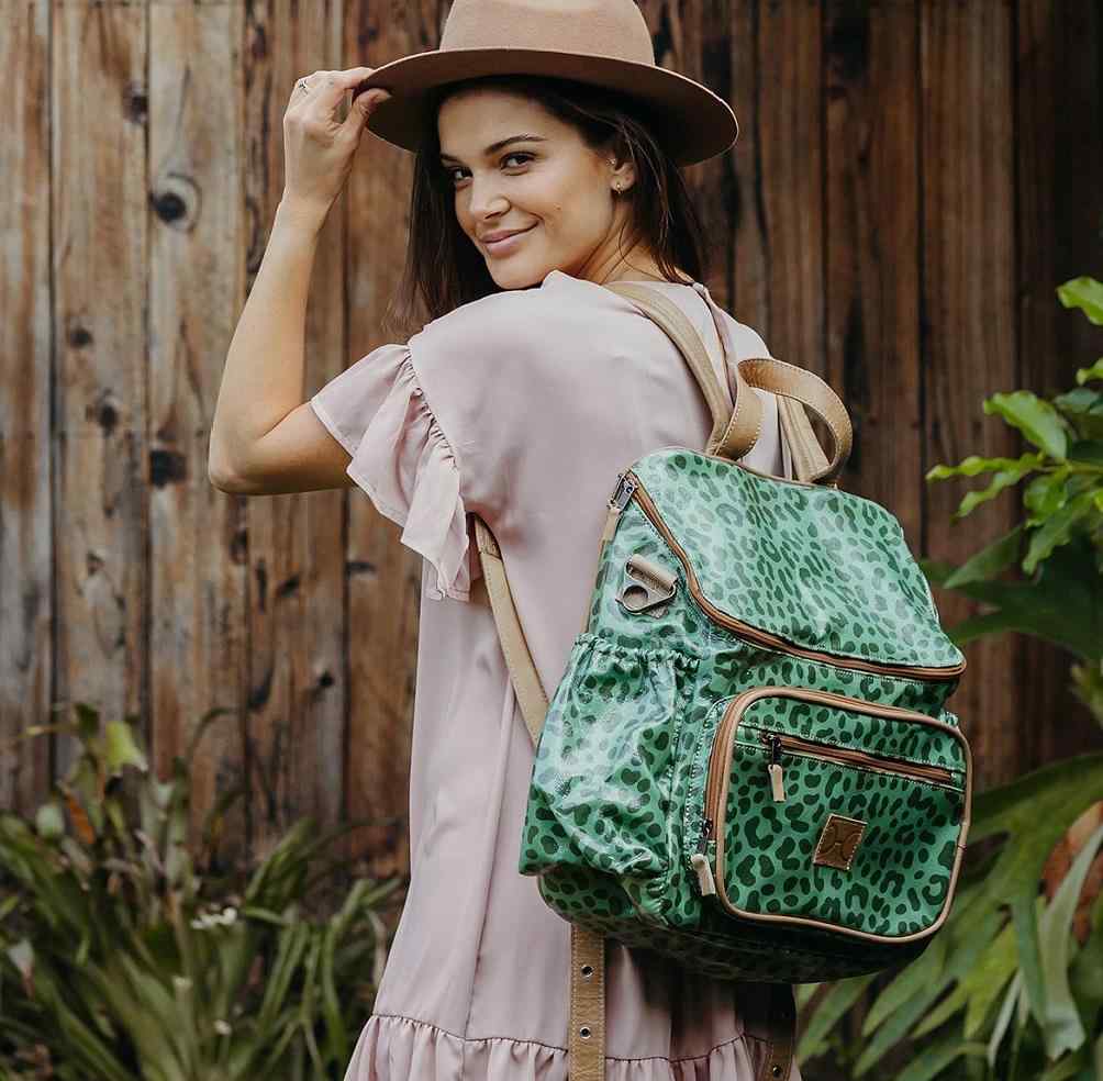 Thandana Laminated Fabric Nappy Backpack | Multiple Colour Options - KaryKase