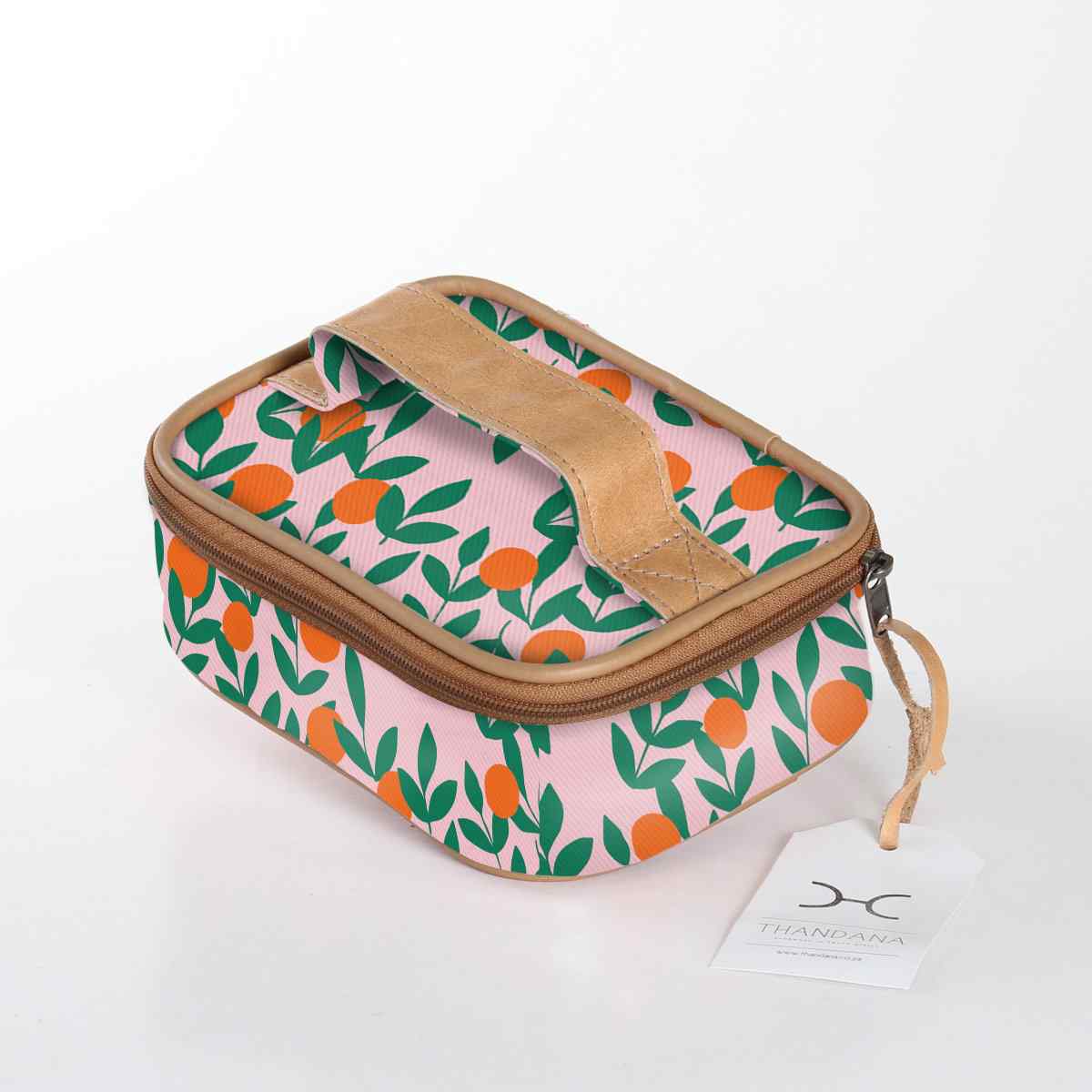 Thandana Laminated Fabric Single Toiletry Case - KaryKase