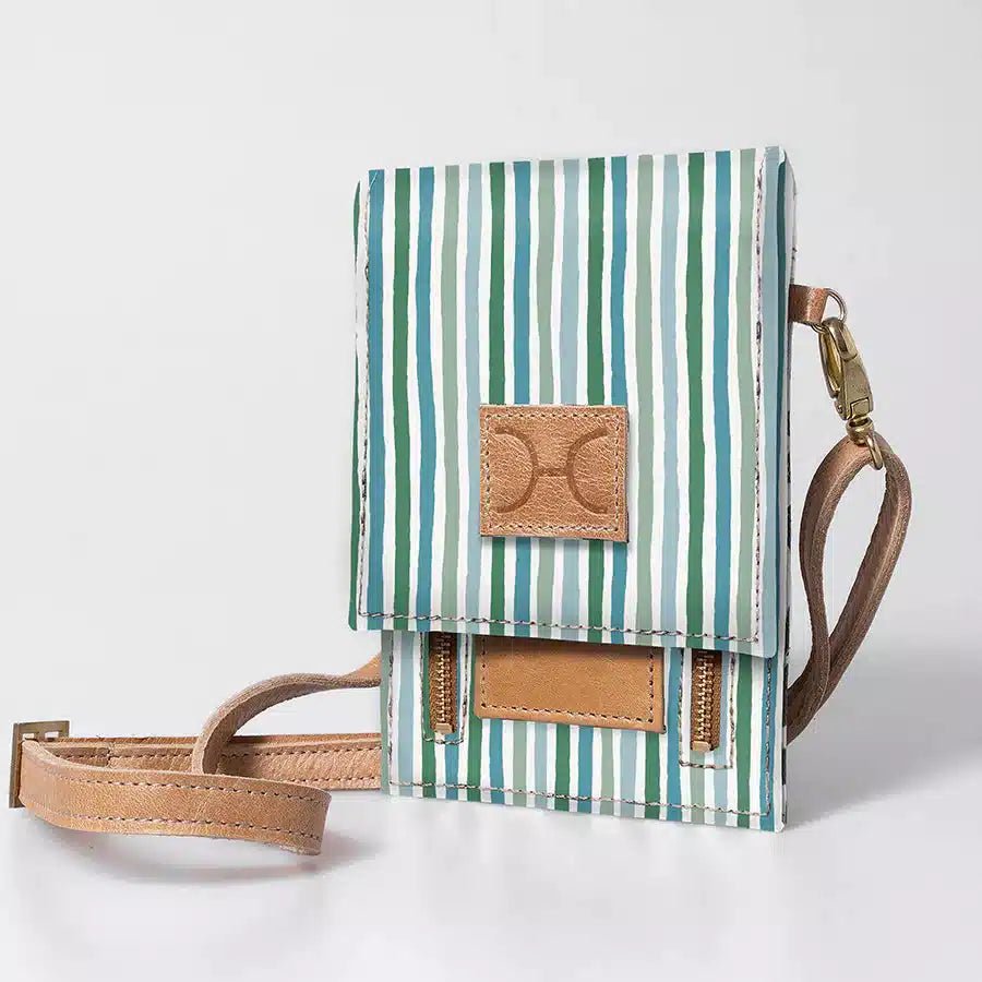 Thandana Laminated Fabric Urban Cellphone Sling - KaryKase