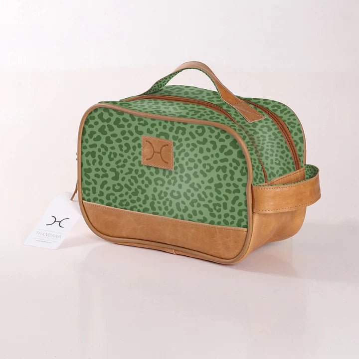 Thandana Laminated Fabric Vanity Bag - KaryKase