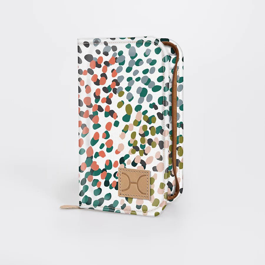 Thandana Large Travel Wallet Laminated Fabric - KaryKase