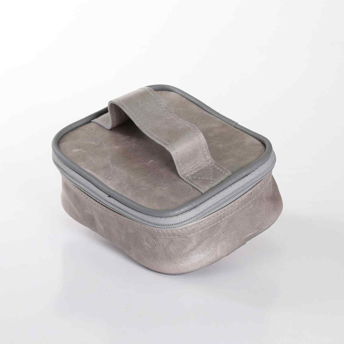 Thandana Leather Single Toiletry Case - KaryKase