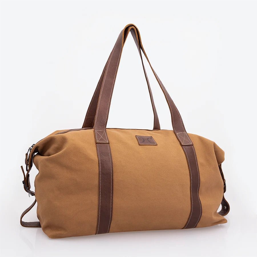 Thandana Masai Wax Canvas Carrier Luggage Bag - KaryKase