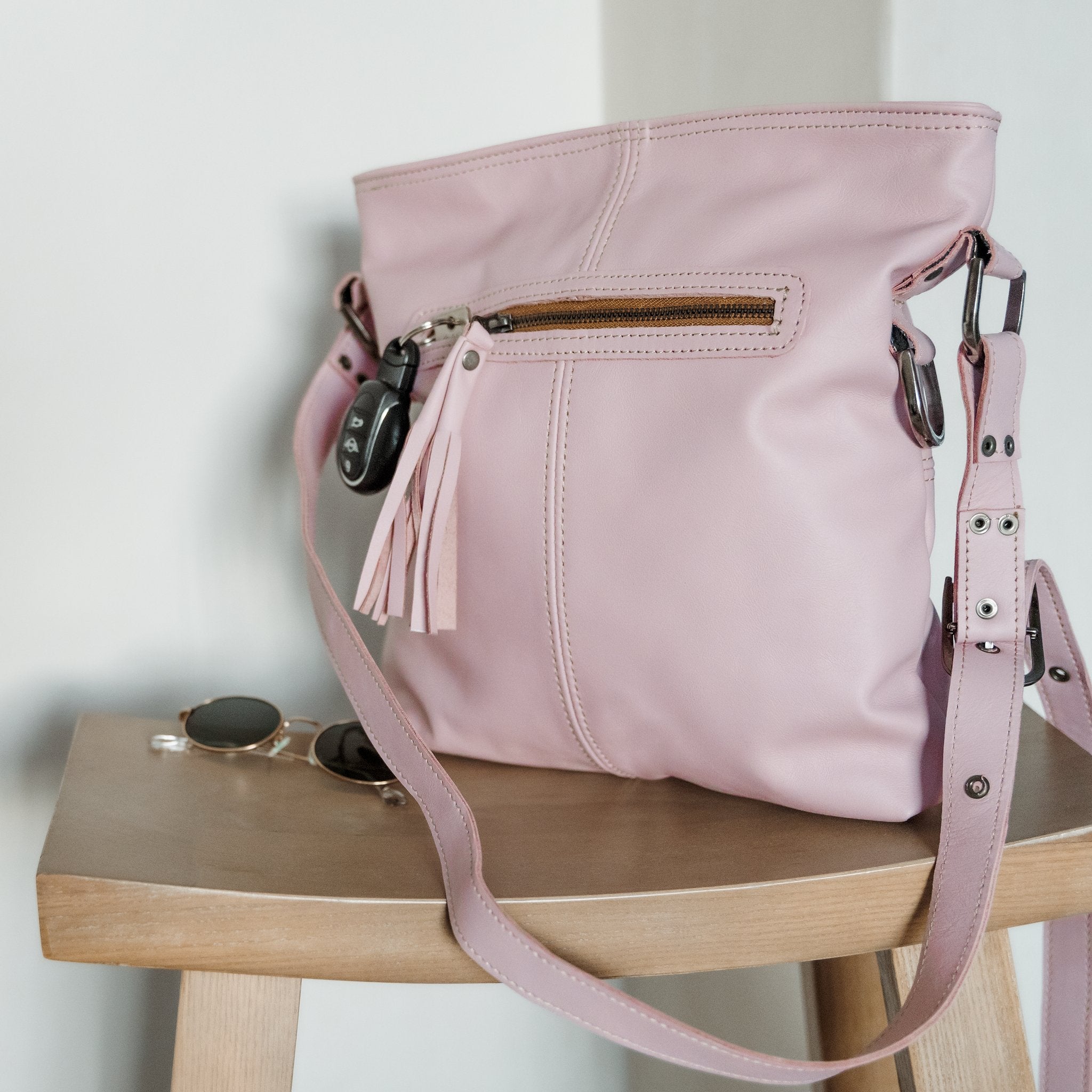 Thandana Messenger Leather Handbag - KaryKase