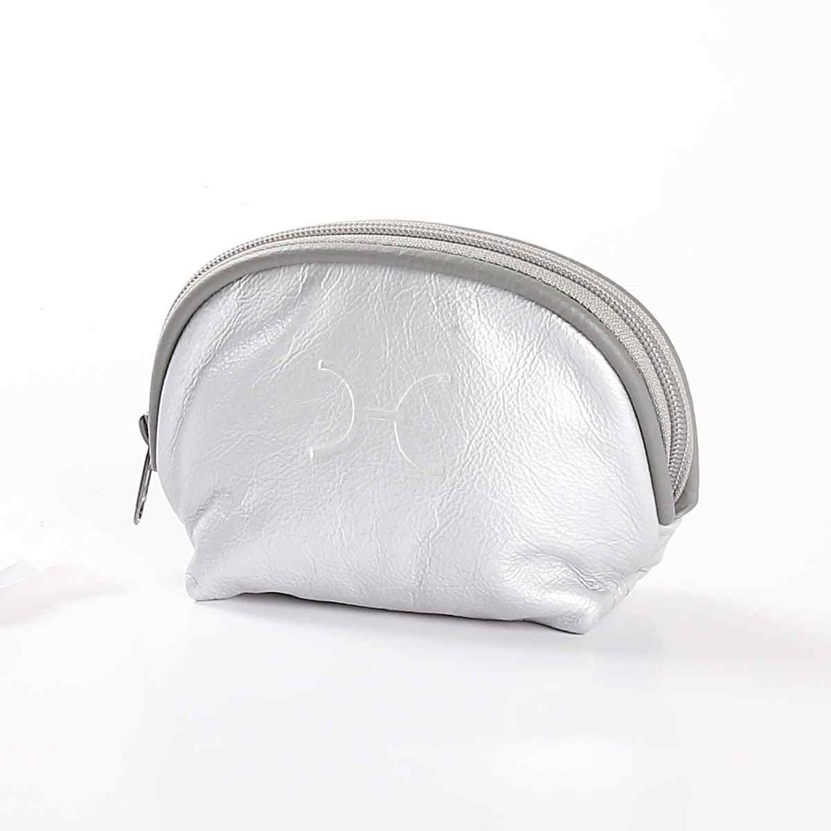 Thandana Metallic Leather Makeup Pouch - KaryKase