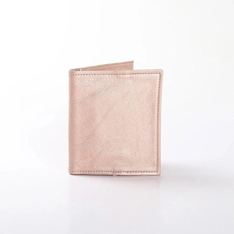 Thandana Metallic Leather Passport Holder - KaryKase