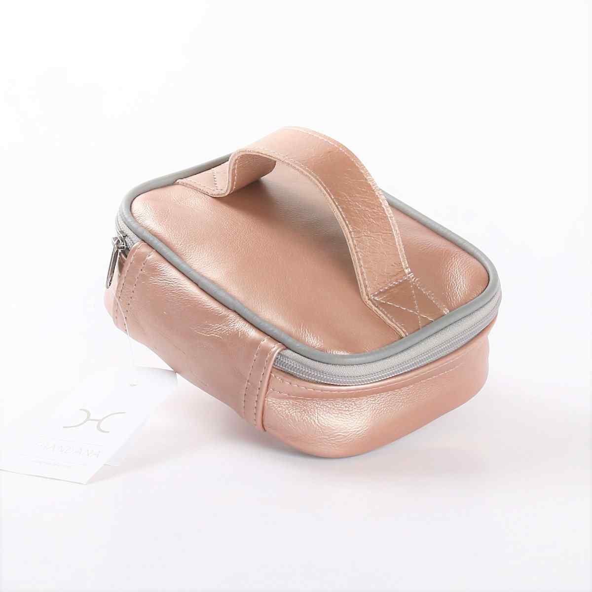 Thandana Metallic Leather Single Toiletry Case - KaryKase