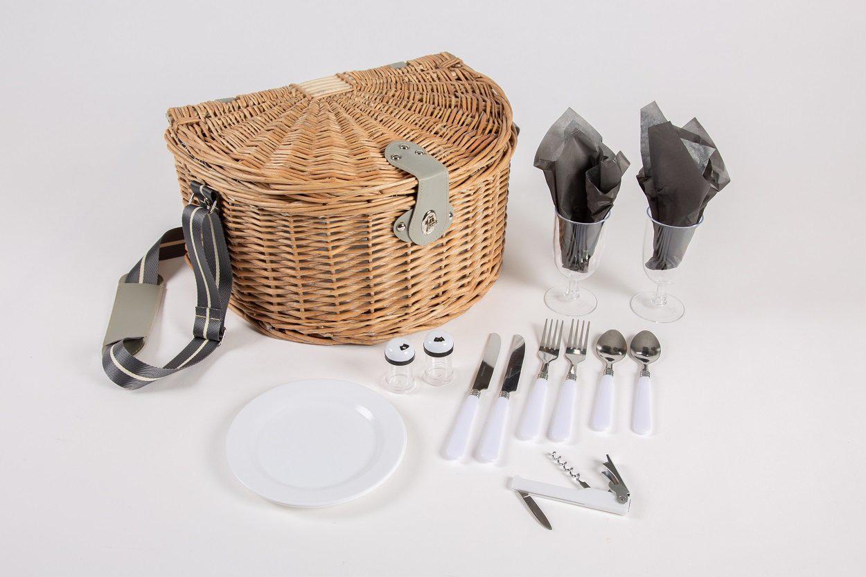Yuppie Gift Baskets Moonlight Picnic Basket (2 Persons) - KaryKase