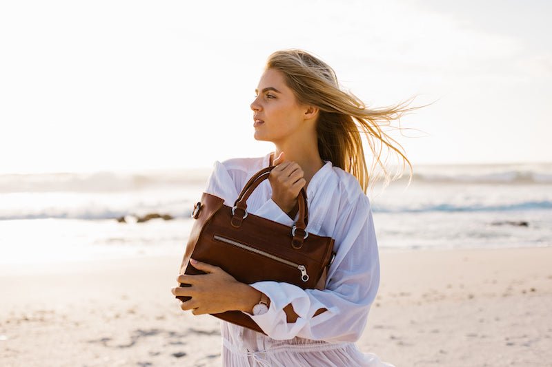 Zemp Bastille Grab and Go Handbag | Waxy Brown - KaryKase