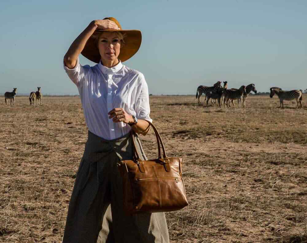 Zemp Casablanca 13” Tote | Chestnut - KaryKase