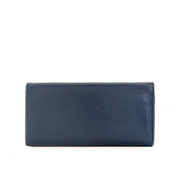 Zemp Claire 10 CC Wallet - Purse | Navy Blue - KaryKase