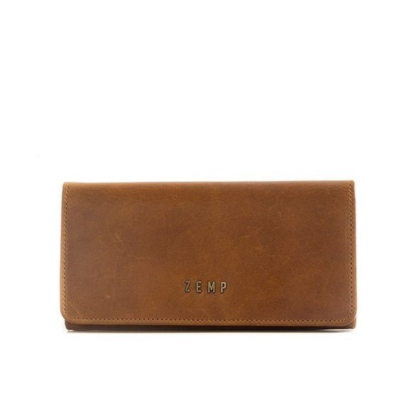 Zemp Claire 10 CC Wallet - Purse | Waxy Tan - KaryKase