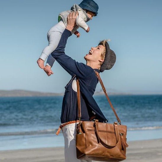 Zemp Zempie Nappy Bag | Waxy Tan - KaryKase