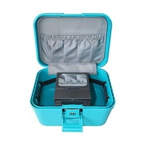 Tosca Accent Guardian Hardshell Vanity Case | Teal - KaryKase