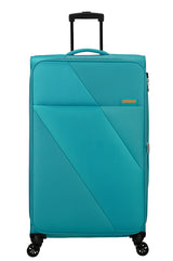 American Tourister Sun Break 3 Piece Luggage Set- Expandable | Blue - KaryKase